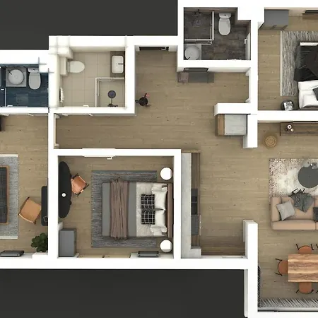 Zoomers Mamaia Nord - Appartement Năvodari